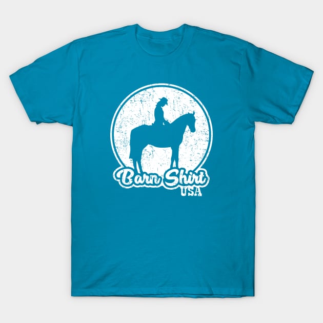 Peace and Quiet - Horse - Barn Shirt USA T-Shirt by Barn Shirt USA